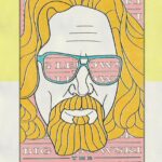 The Big Lebowski Pastel Poster