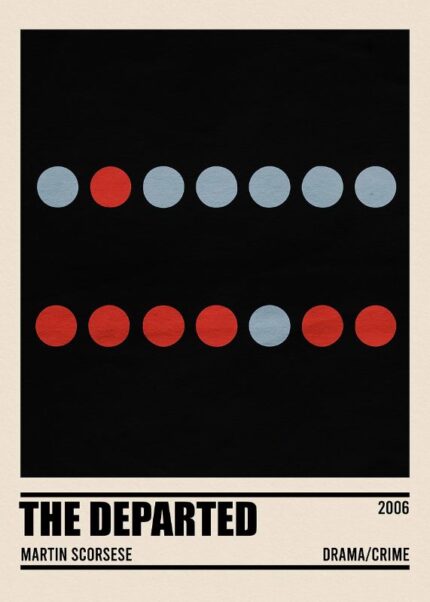The Departed Minimalist Poster
