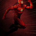 The Flash sprint race Poster