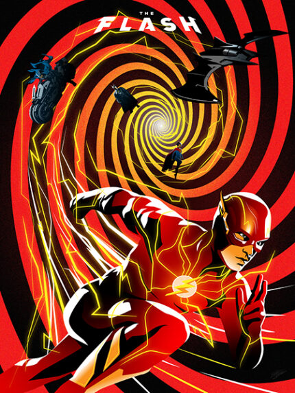 The Flash time travel Poster
