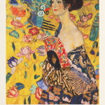 The Lady with the Fan Gustav Klimt 1917 Poster