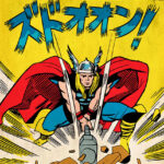 Thor hammer Comics Poster
