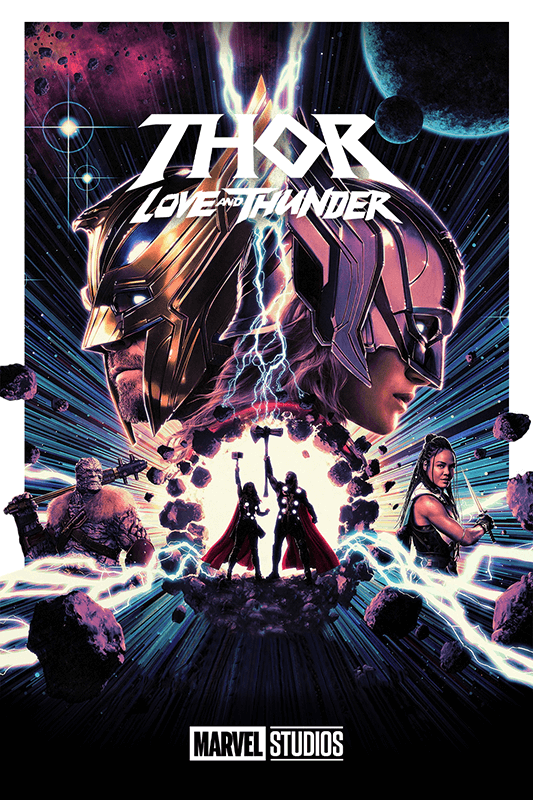 Thor Love and Thunder 2022 Poster