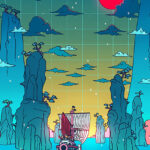 To the next adventure City Pop Pastel Poster