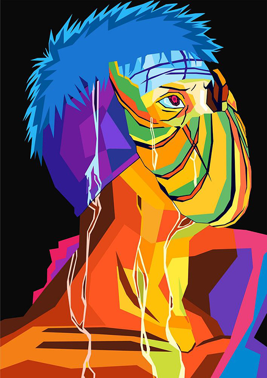 Tobi Naruto Pop art Poster