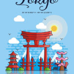 Tokyo Travel Poster