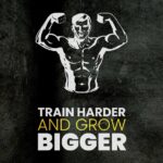 Train Harder Gym Quotes Poster