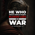 Train more Bleed Less motivational Quote Poster