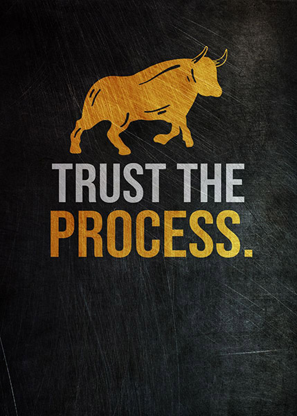 Trust the Process Success Poster