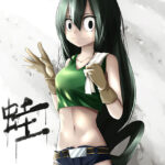 Tsuyu Asui My Hero Academia Japanese anime Poster