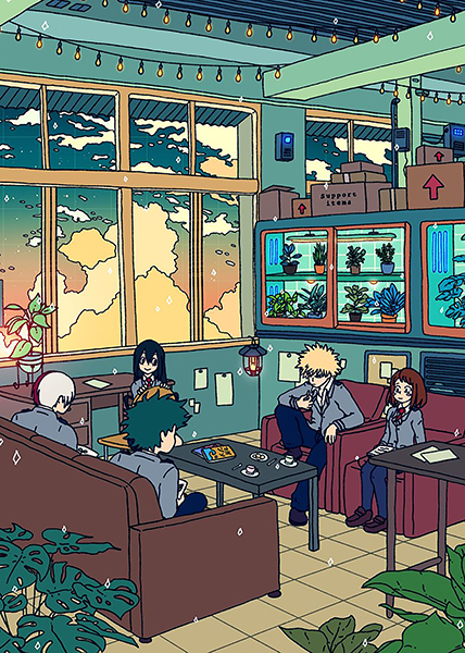 UA Clubroom City Pop Pastel Poster