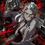 Upper Rank Demon Brother and Sister Demon Slayer Poster