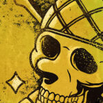 Usopp minimal skull King One Piece Poster