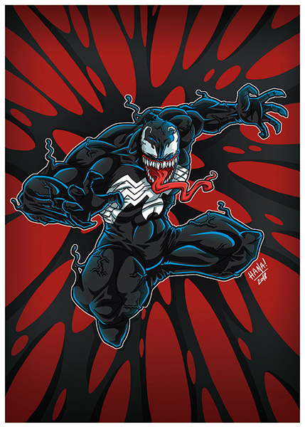 Venom plunge into the darkness Poster