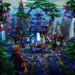 Wano Samurai arc Chapter One Piece Poster