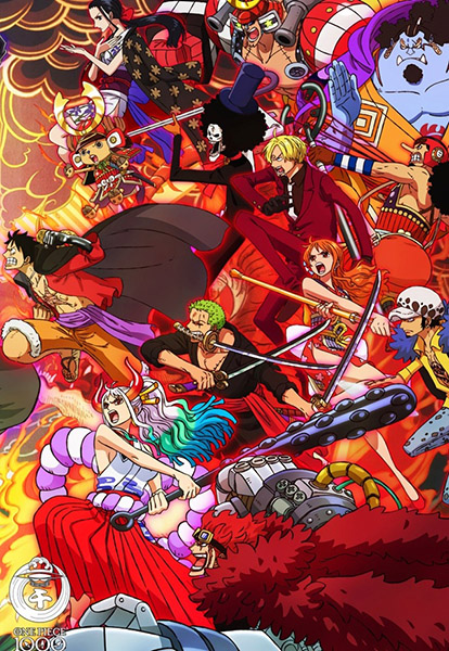 Wano war One Piece Poster