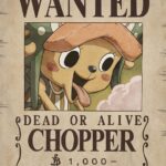 Wanted Tony Tony Chopper One Piece Poster
