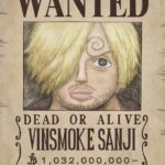 Wanted Vinsmoke Sanji One Piece Poster