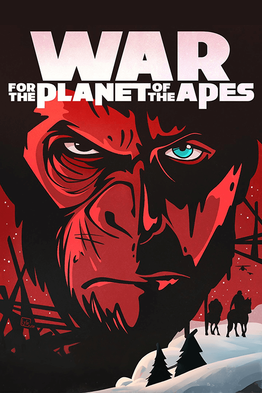 War For the Planet of the Apes 2017 Poster