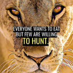 Hunt not eat animal motivational Poster