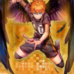 Wings Hinata Haikyu Japanese anime Poster