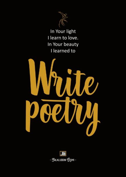 Write Poetry Poster