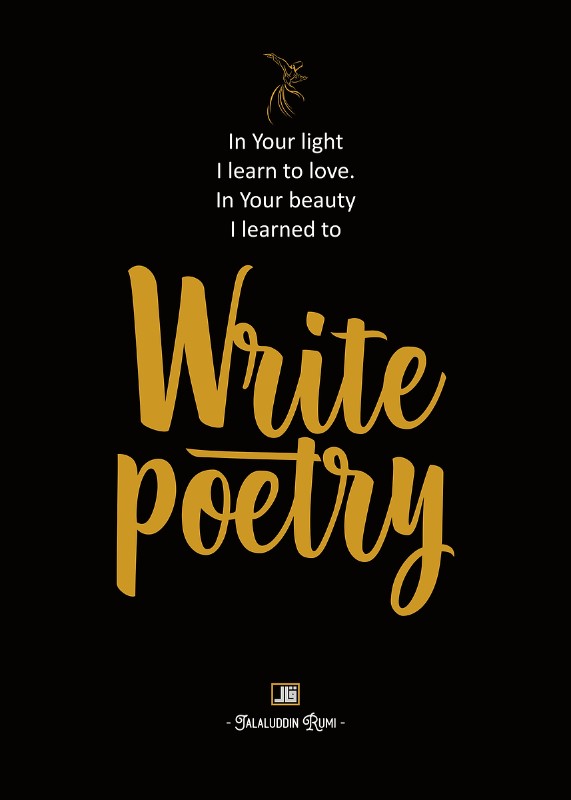 Write Poetry Poster