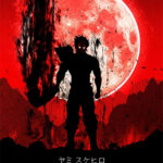 Yami Sukehiro Black Clover Bloody Sky anime Poster