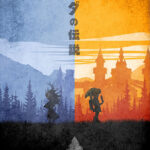 Zelda Majora Mask anime Poster